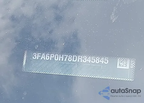 2013 Ford Fusion Se z USA, uszkodzony, nr VIN 3FA6P0H78DR345845